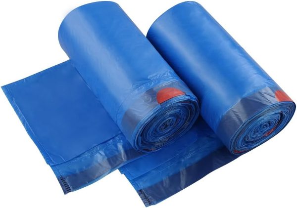 Medium Drawstring Garbage Bags, 8 Gallon, 110 Count/ 2 Rolls